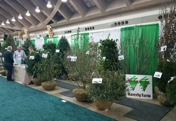 wholesale nursery plants at MANTS booth