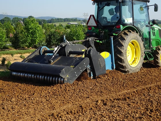 low rpm spade plow